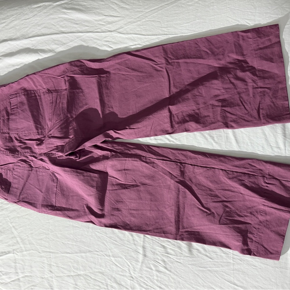 Anthropology purple maeve slacks size 28